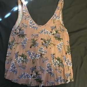 Floral tank top